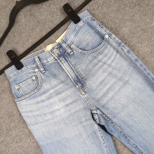 EVERLANE The Super Soft Relaxed Jean Vintage Light Blue Organic Cotton Size 24